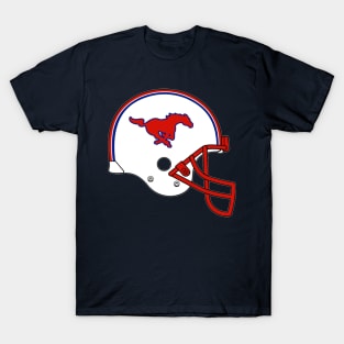 SMU Football Helmet T-Shirt